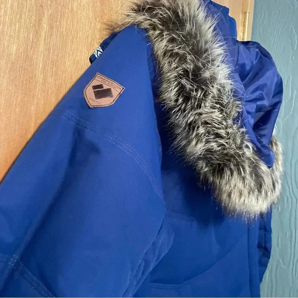 Blue Purple Obermeyer Ski / Snowboard Winter Jacket Size 10 Petite - Picture 7 of 11